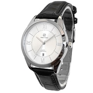 PABLO RAEZ นาฬิกาข้อมือธุรกิจสำหรับผู้ชายนาฬิกาสายสวิสจอแสดงปฏิทินกันน้ำแฟชั่นแท้