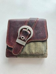 2000s Dior Denim Saddle Wallet 千禧年Dior牛仔布馬鞍銀包