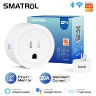 ปลั๊กไวไฟ IWACHI Smart Socket สมาร์ทปลั๊กไฟ10A ปลั๊กไฟ wifi การควบคุมระยะไกล สั่งงานด้วยเสียง