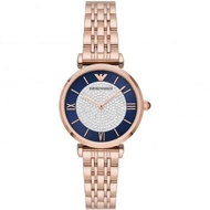 Emporio Armani Emporio Armani 32 毫米女士手錶 AR11423- # blue rose gold Picture Color