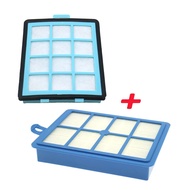 1 x Exhaust vents filter +1x Intake Vents HEPA Filter for Philips FC8760 FC8761 FC8764 FC8766 FC8767