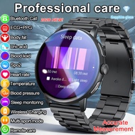 2026 New physical health Analysis Uric Acid Smart Watch Men Women Body Fat ECG+PPG BP Blood Oxygen H