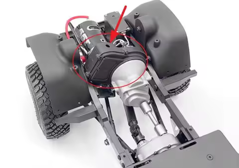 CChand Nylon Dust Cover for RC4WD G2 Gelande ii Chassis R3 Transmission Cruiser fj40 1/10 scale Rock