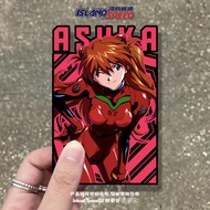 EVA New Century Warrior Asuka Anime Car Sticker Scratch Cover Car Body Helmet Decoration Sticker