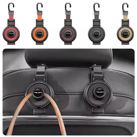 Car Seat Headrest Hook Car Water Cup Holder Organizer Hanger Car Accessories For Genesis G80 G70 GV8