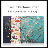 Kindle Oasis 2/3 Paperwhite 4/5 Tablet Cover Abstract Cartoon Colourful Flip Case