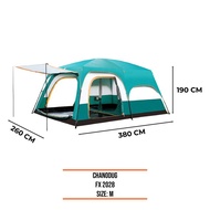 TENDA CHANODUG TENT FX 2028 SIZE M KAPASITAS 4 - 8 ORANG - Cam Store55