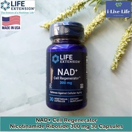 อาหารเสริมเพื่อสุขภาพ NAD+ Cell Regenerator™ Nicotinamide Riboside 300 mg 30 Capsules - Life Extensi