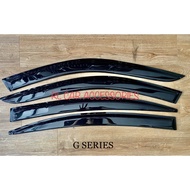 Bmw G20 G30 F10 F30 F02 F22 F25 X3 F26 X4 F15 X5 F16 X6 VENTTEC door sun rain visor window lip bodyk