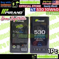 PIRANO 4T 600 10W40 / 610 15W50 Fully Synthetic Motorcycle Engine Oil API:SN JASO MA2 (1.2L) Minyak 