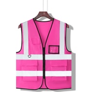 Reflective Sanitation Vest Construction Site Vest Construction Site Sanitation Worker Traffic Constr