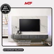 Million Furniture- 6 Feet hanging TV Cabinet / White series/ FREE INSTALLATION