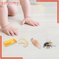 [szlztmy3] Life Cycle of Bee Toys Biology Model Animal Life Growth Cycle Figure for Games