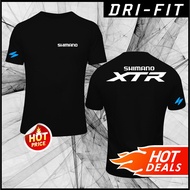 Dri Fit NEW Shimano XTR Groupset Logo Bicycle Cycling T-Shirt Tee Microfiber 160GSM Unisex Quick Dry