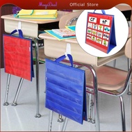 MagiDeal Tabletop Pocket Chart Tabletop Pocket Pocket Chart Teaching Aids Desktop Teaching Pocket Ch