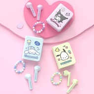 Book Value Line Little Girl Yan Cartoon Mi Earphones Li Cute Sanou Ladies Mini Bluetooth Model Reall