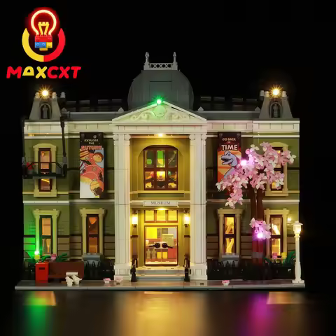 MAXCXT LED Light For LEGO 10326 Natural History Museum DIY Decorative Lamp With Battery Box Not Incl