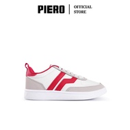 PIERO SEPATU SNEAKRES PRIA DERBY BIG LOGO JR GREY RED WHITE PIE210000059