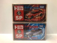 Tomica No.SP Drive Head Nissan GT-R Fire Car & Drive Head Nissan GT-R Police Car Set