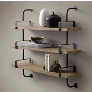 WSS 001-Retro Book Display Wall Shelf