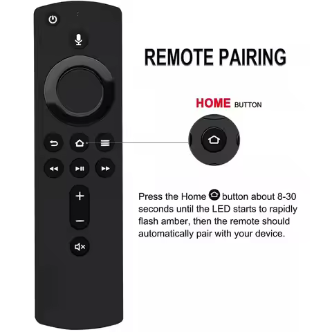 Replacement Voice Remote Control L5B83H for Amazon Fire TV Stick (1st/2nd/3rd Gen), Fire TV Stick Li