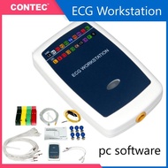 CONTEC8000G ECG WorkstationPortable 12-lead Resting PC based EKG Machine USB PC Software