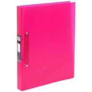 SAKURA Translucent/Transparent 2-Ring Presentation Binders File Folder, A4 size, Random Colors