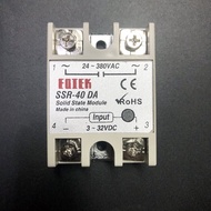 ออกบิลได้ พร้อมส่ง ออกบิลได้ SSR-40DA FOTEK โซลิดสเตตรีเลย์ Solid State Relay 40DA DC TO AC ในไทย