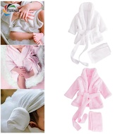 [chulisia] Comfortable Newborn Photography Props, Bathrobe Outfits, Photoshoot Prop for
