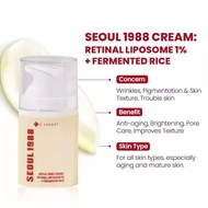 Seoul 1988 Skincare Set: Pine Sunscreen + Anti-Wrinkle Essence + Rice Cream
