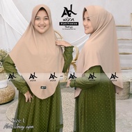 Alwira.outfit jilbab instan size L original by Alwira Berkualitas