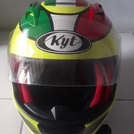 Helm Full Face Termurah KYT RC7 RC Seven RC-7 Original Motif - Spain Yellow Second