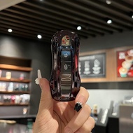 เคสกุญแจรถยนต์ Porsche Panamera เหมาะสำหรับรุ่นใหม่ Cayenne Macan 911 Taycan 718 ปกป้องกุญแจรถยนต์แบ