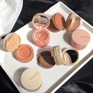 3 In 1 Blush Highlighter Palette Three-layer All-in-one Palette Girly Face Powder Palette C3e5