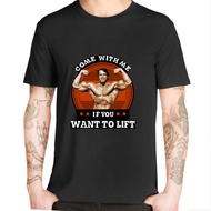 Arnold Schwarzenegger Men's Short Sleeve T-Shirt for Exercise and Bodybuilding