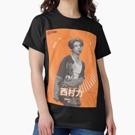 ENHYPEN T Shirt Kpop Enhypen Niki (Nishimura Riki)T-shirt Korean Style Unisex Baju Perempuan Lelaki 