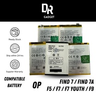 BATTERY OP FIND 7 / FIND 7A / F5 / F7 / F7 YOUTH / F9 < Ready Stock > Dr Gadget