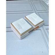 Couple ring display - engagement ring display - double ring display