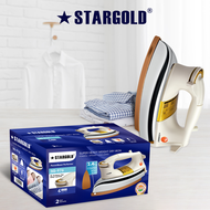 Stargold Automatic 1000W Heavy Weight Electric Dry Iron Ceramic Coating Automatic Thermostat Cut-Off