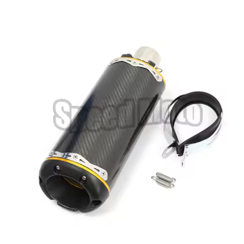 51MM Carbon Fiber USA Two Brothers Escape moto Exhaust Universal Muffler DB Killer for CBR600rr R6 R
