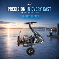 SHIMANO NASSKY 500 Spinning Reel Lightweight Saltwater Freshwater Fishing Reel
