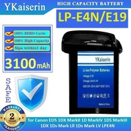 Camera Battery LP-E4N E19 3100Mah For Canon Eos 1DX Markii 1D Markiv 1DS Markiii 1Ds Mark Lll LV LPE