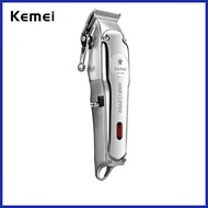 Kemei 1997 Professional Cordless Hair Clipper for Barbershop Powerful Fade Haircut Machine All Metal