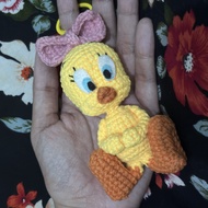 GANTUNGAN Knitted Keychain - Tweety