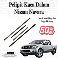 Nissan Navara D40 Inner Glass Seam | Inner Weatherstrip Navara D40 | Car Glass Trim Rubber