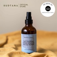 SUDTANA (สุดธนา) โทนเนอร์น้ำส้มสายชูมะพร้าว Coconut Cider Vinegar Facial Toner