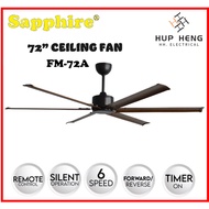 Sapphire® 72" INCHES DC CEILING FANS INFINITY FM-72A-DC (ORB)