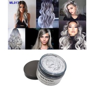 ⊕❏┋Borong 120 pcsLot MOFAJANG 9 warna rambut sementara warna Wax Dye Styling Paste kelabuputihbiru boleh a fesyen rambut