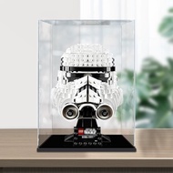 Acrylic display box Transparent case storage box FOR Lego 75277 75274 Star Wars Wave Buffett Helmet