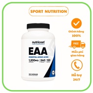 Nutricost EAA 1200mg pills - Essential Amino Acids supplement Essential Amino Acids, muscle developm